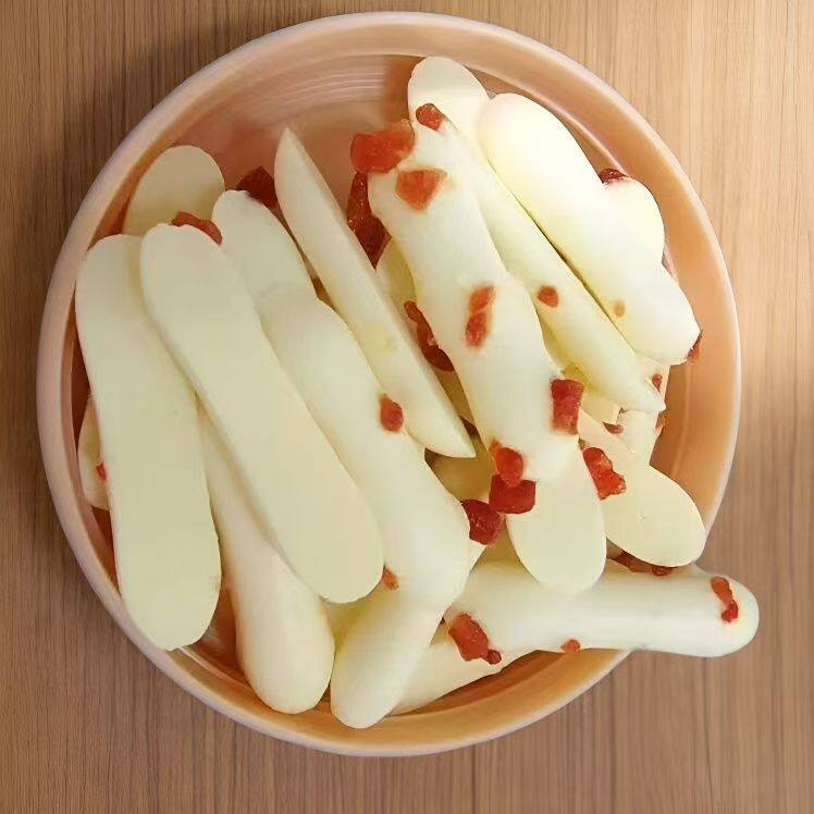 佰牧情蜜果烤奶皮脆片奶酪条奶棒内蒙古酸奶罐装休闲小零食奶片糖
