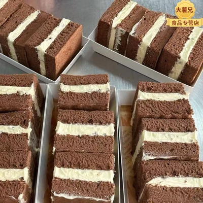 老式奶油面包整箱早餐营养学生老式80后90后经典怀旧老零食巧克力