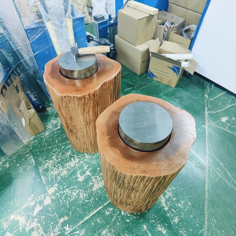 打金木墩子木头打金台圆饼铁墩铁砧铁台方铁金银手工敲打加工工具