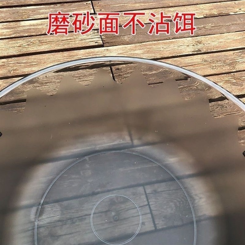 超大散炮盆饵料盆开饵盆大号特大带盖钓鱼拌饵盆pc抗压抗摔散炮桶