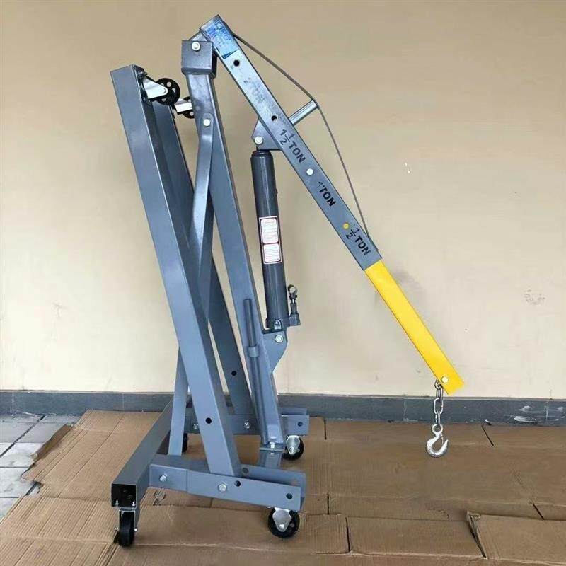发动机吊架引擎液压起重机汽车吊车2T吨折叠移动吊机汽保工具重型