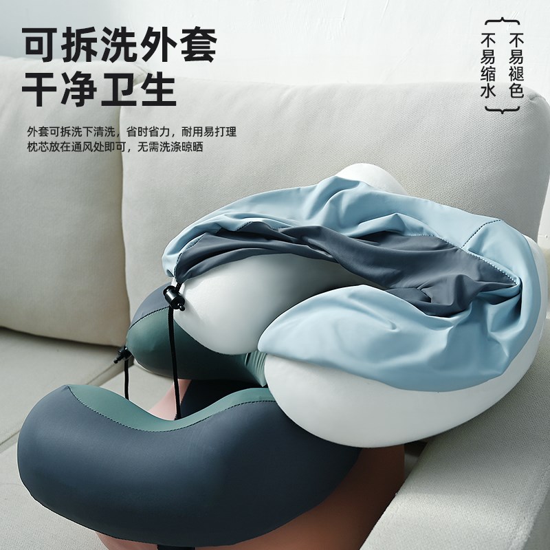 汽车u型护脖枕坐车长途睡觉车载座椅护颈靠枕车内u形枕护颈枕