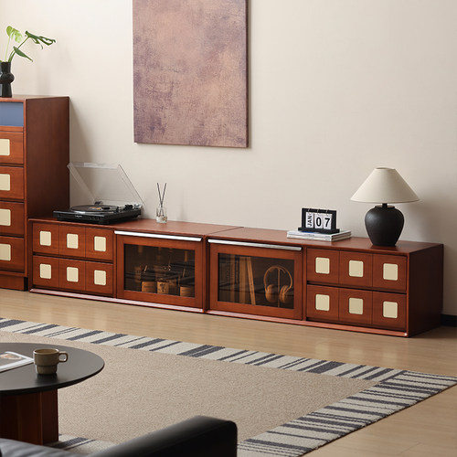 小万夜雨电视柜自由模块组合