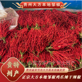 贵州特产大方皱椒农家干辣椒种子线椒鸡爪辣二荆条今年新辣椒2025