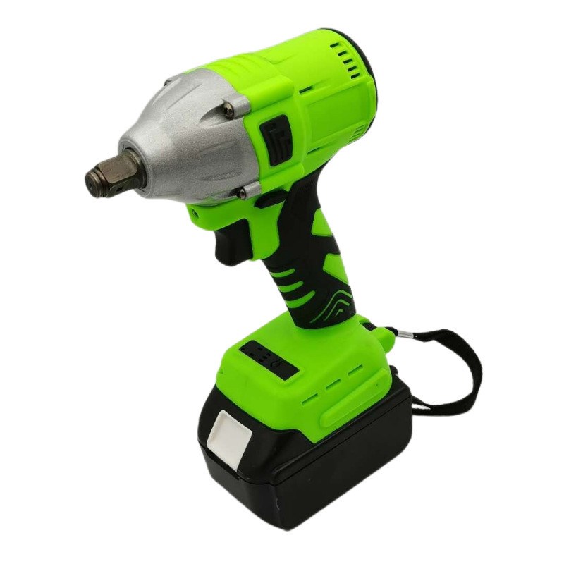 热销无刷电动扳手锂电充电扳手冲击汽车修脚手架子工木工套筒风炮