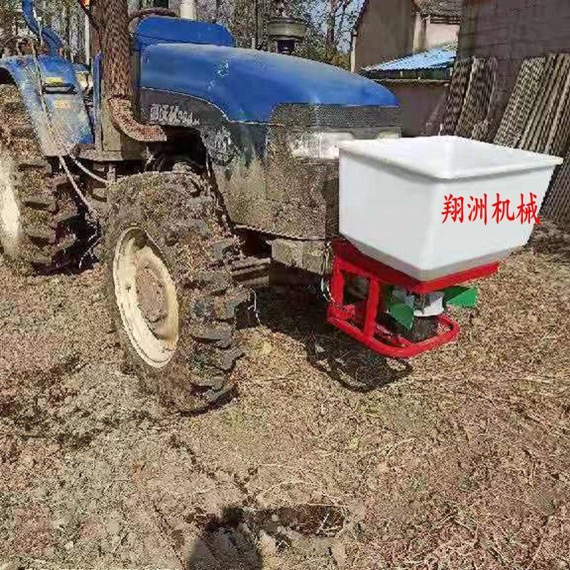 热销新款电动撒肥机拖拉机前置撒肥器多功能农用三轮车挂钩扬肥施
