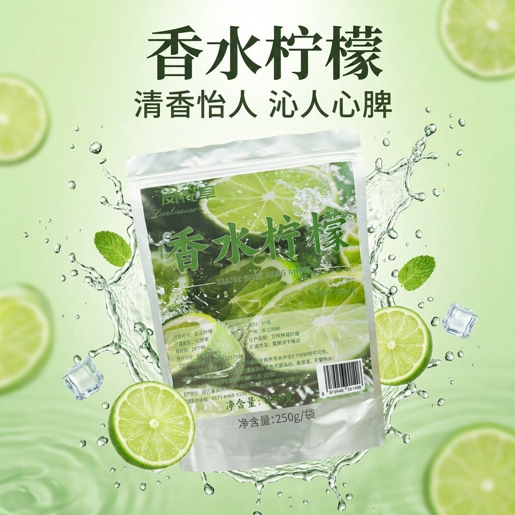 香水柠檬片泡水喝的东西冻干柠檬干片泡茶青柠檬干不加蜂蜜冷泡茶