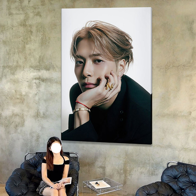 王嘉尔装饰画Jackson Wang香港歌手周边无框画客厅卧室装饰墙挂画