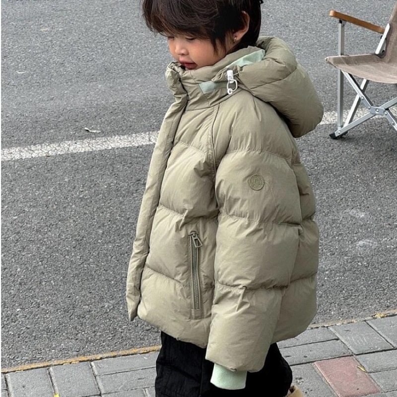 韩国女童白鸭绒羽绒服保暖2025冬装儿童连帽外套男童短款加厚衣服,童装/婴儿装/亲子装,羽绒服,淘宝优惠券,粉丝福利购,淘宝优惠卷