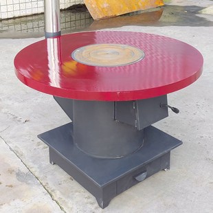 柴火炉家用农村桌面回风炉柴火灶气化炉取暖炉烤火炉室内钢炉烧柴