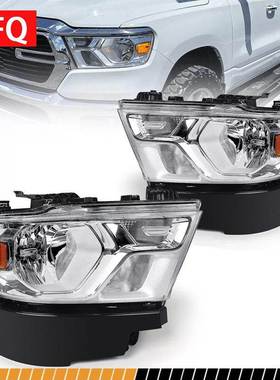 卤素大灯头灯适用于2019-2023道奇DodgeRAM1500前照灯68316080AD
