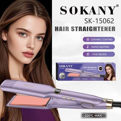 外贸SOKANY15062夹板家用美发直发器女士直板夹HAIR STRAIGHTENER