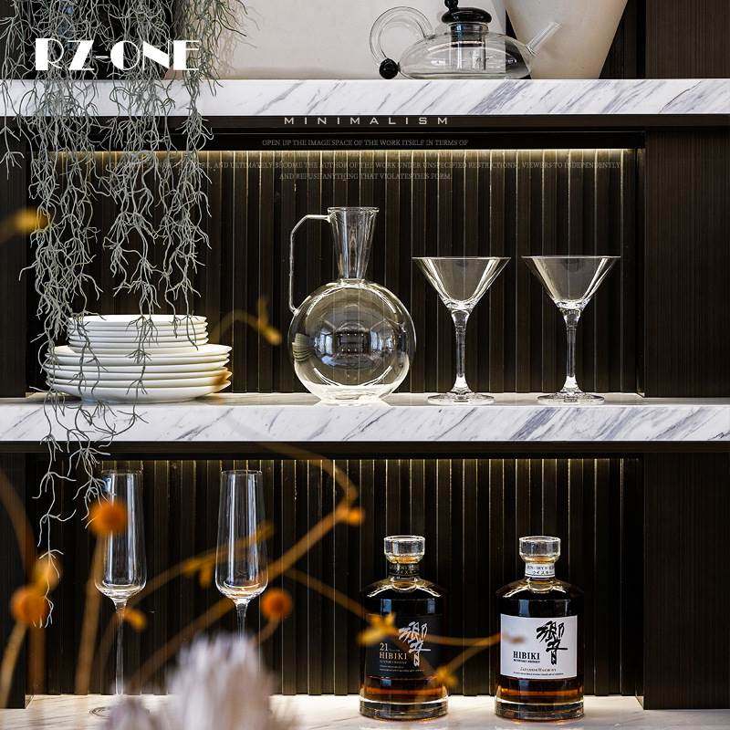 现代简约样板间酒柜售楼处客厅柜玻璃酒杯酒具轻奢装饰品,办公设备/耗材/相关服务,3D打印机配件,淘宝优惠券,粉丝福利购,淘宝优惠卷