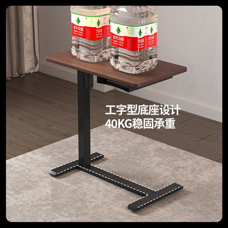 新品可移动电动升降床边桌家用沙发边几卧室移动桌子笔记本电脑桌