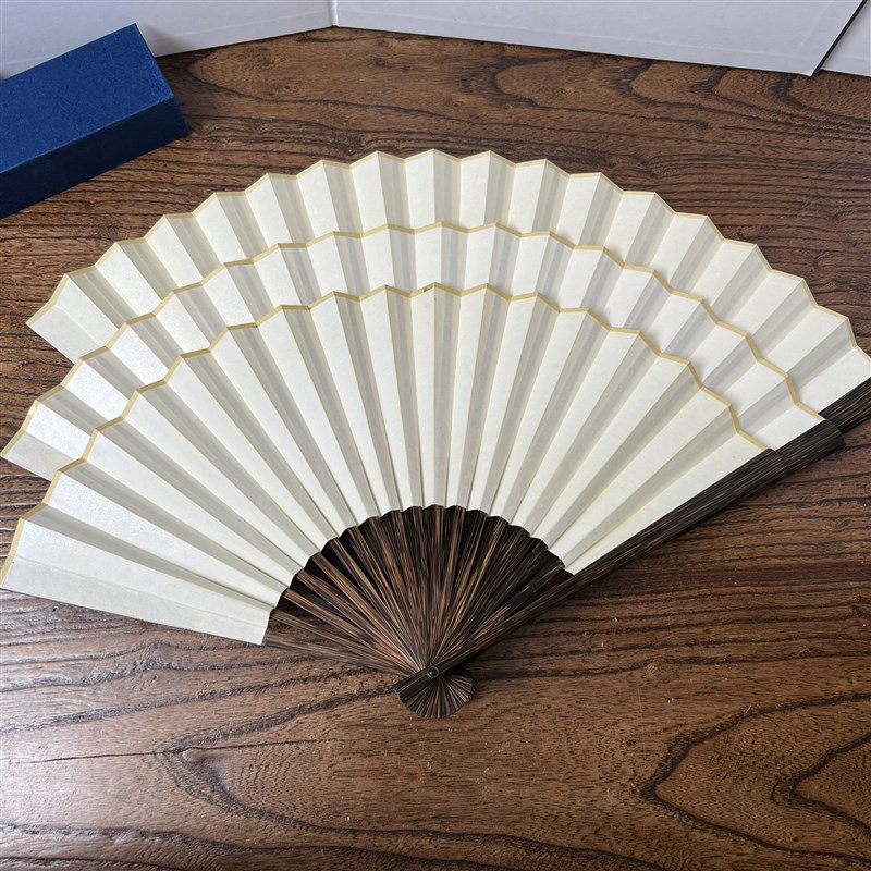 全棕竹挑灯方折扇7/8/9.5寸18方,排口1.8/2.0刮棱刮宓贴梁越南料