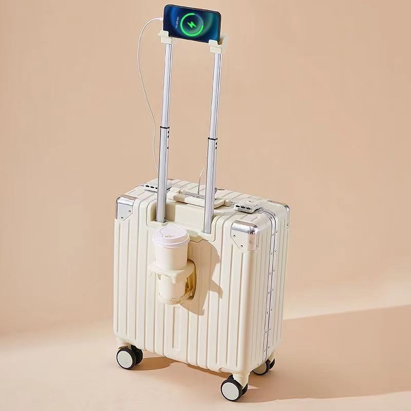 新款免托运行李箱20寸登机箱18寸多功能拉杆箱16寸轻便迷你旅行箱