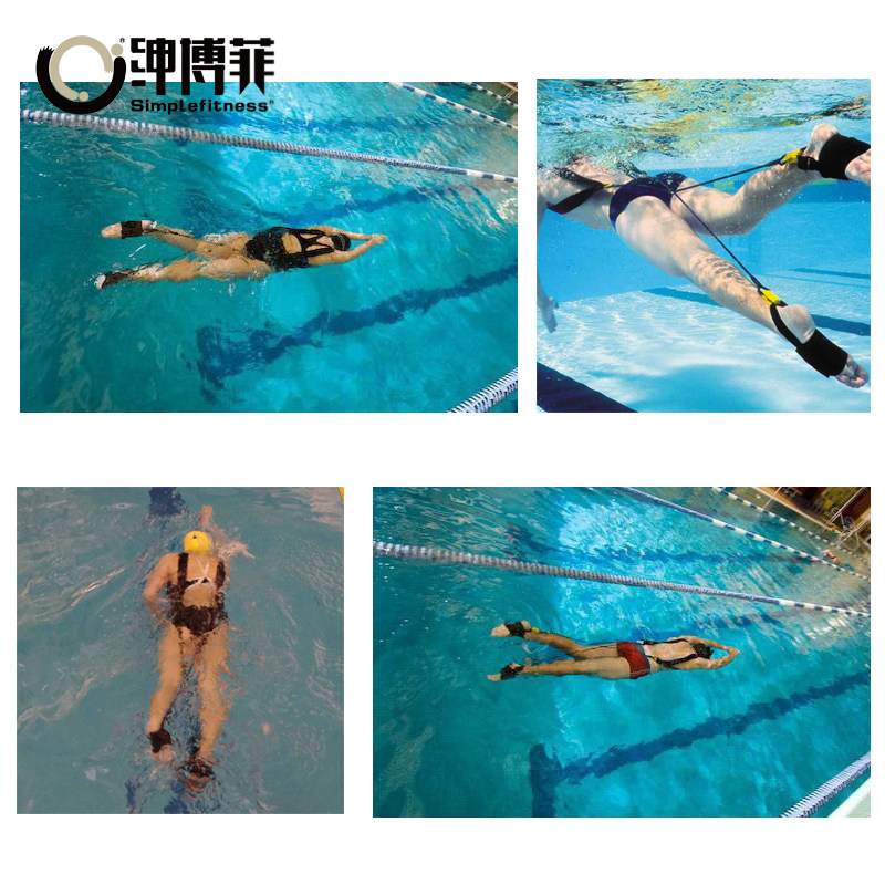 自由泳打腿训练器游泳专项体能训练皮筋拉力带水中下蛙泳拉力绳