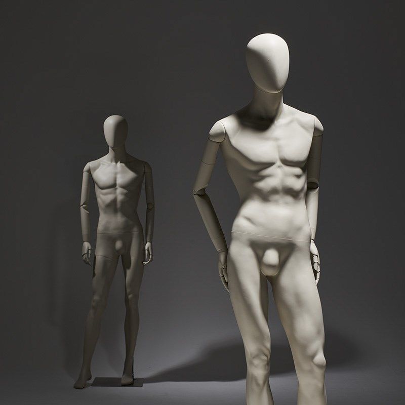 服装店模特道具男橱窗展示架子商务假人台偶体挂件全身男模特