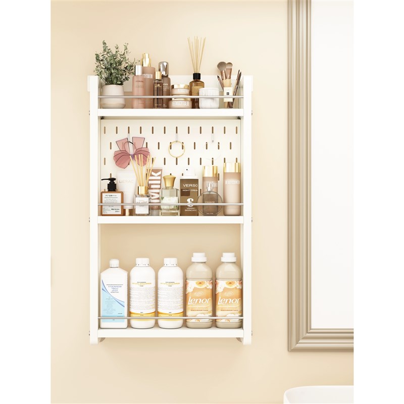 门后铁艺书架落地超薄壁挂收纳夹缝置物架钢制窄缝儿童洞洞板书柜