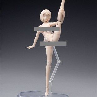 现货 86TOYS &l龙山金属 1/12 半包胶女素体 T86-ST01-04可动人偶