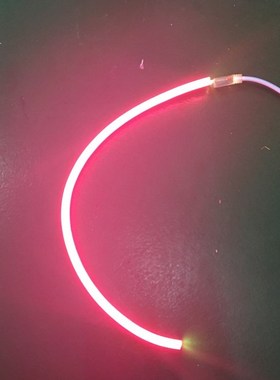 led灯带超亮柔性霓虹灯条2835线灯粉红色鲜粉色霓虹灯带