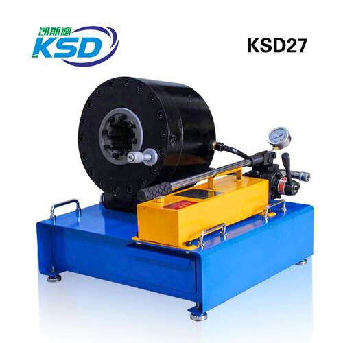 便携式1寸手车动液压胶管锁机载压油管扣高压机扣管TMH机管压管机