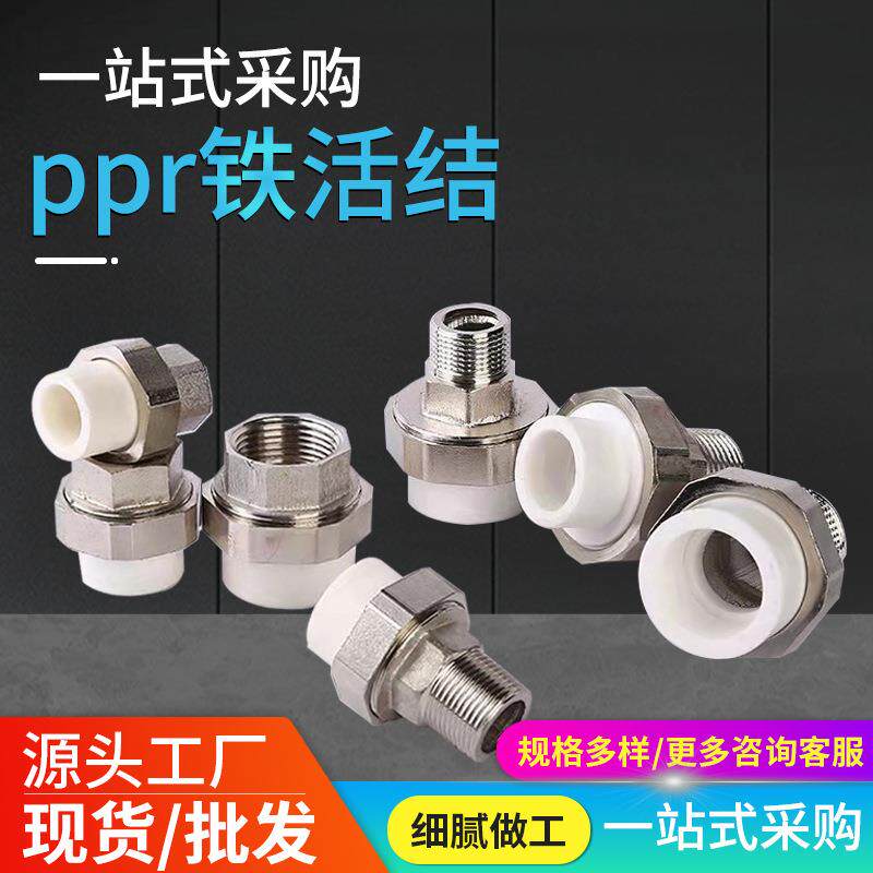 P活外管接头P丝铁活丝内外双换水厂家铁接头R转换SUW接水管ppr双