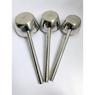 304不锈商钢水加22929厚瓢用钢大号水舀子水勺厨房全钢水瓢舀水勺