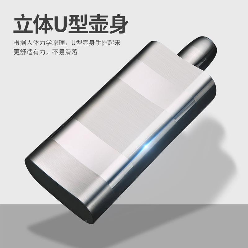304不钢高档酒壶21司6两酒12OZ-QL壶锈加厚便携盎欧美酒壶套装刻