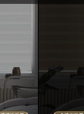 百装叶窗帘室F5M65877卫生间全遮光办公室防晒隔热阳台遮阳打孔安