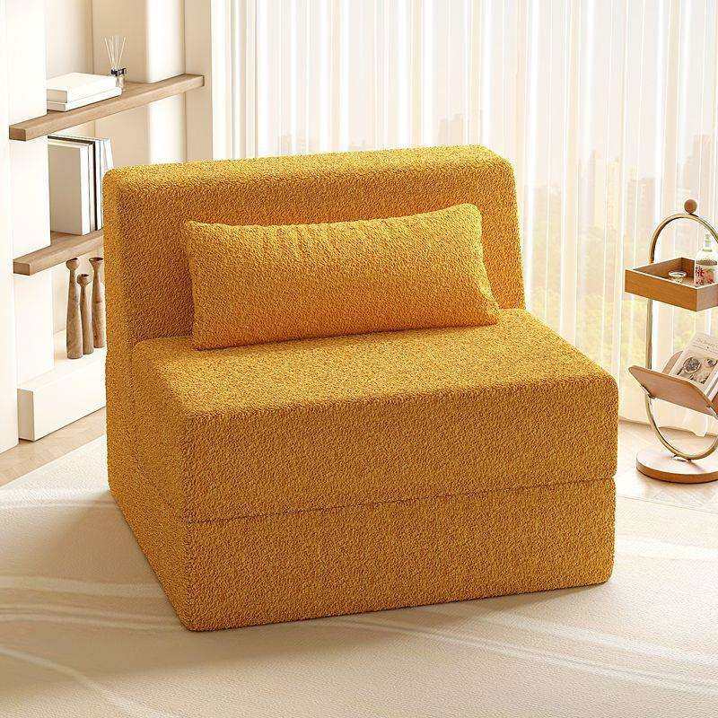 多功能卧人PFS65377沙发单人沙小发床榻榻米客懒厅室可折叠可拆洗