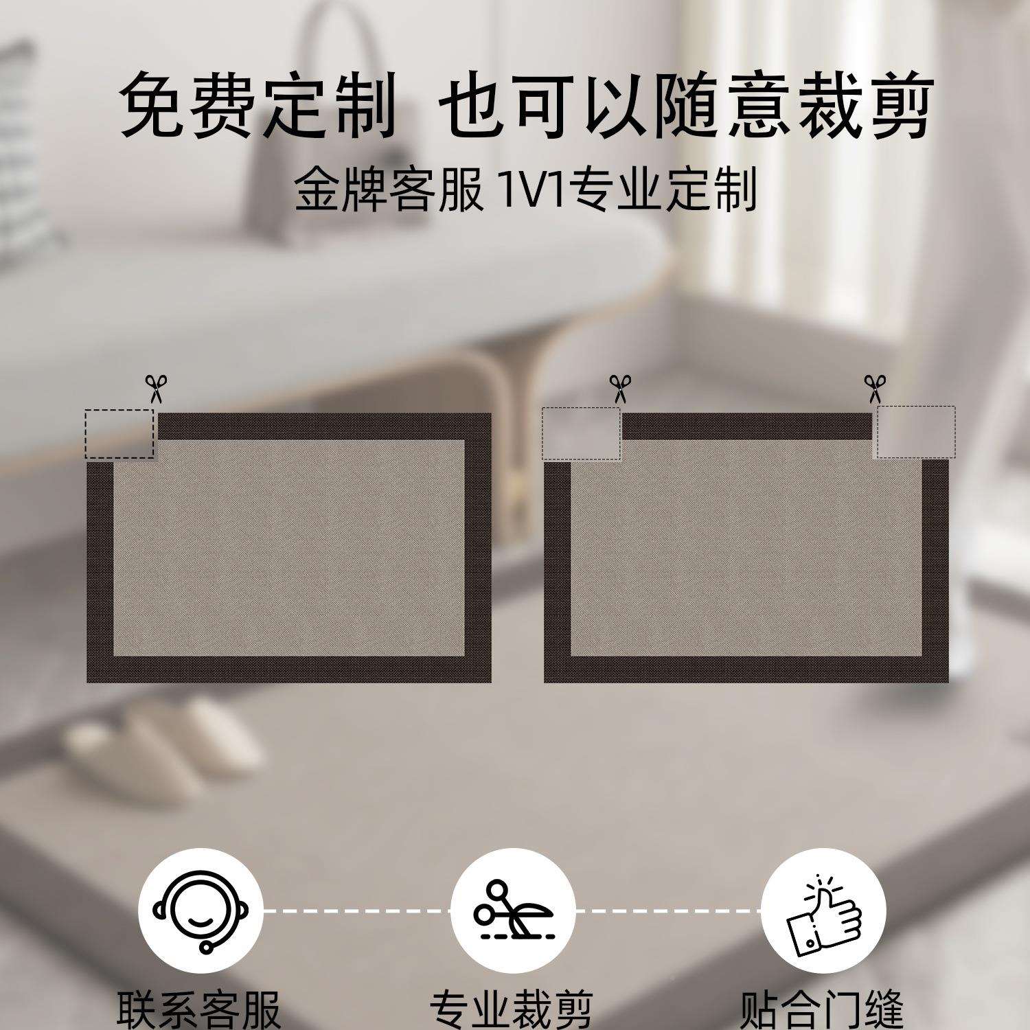 垫入户门垫2门025新地F99M6JH9入款高端进门口门脚垫耐脏防滑家用