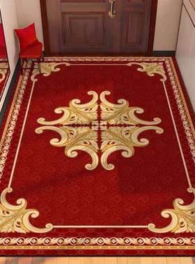 AL101701中硅藻泥入大户地垫吸防水滑红色门口式进门垫子浴室卫生