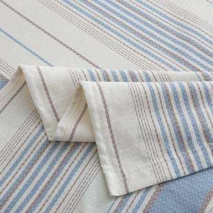 件高品质F5M856MJ类布山东棉老粗床单单件棉提花双人A被单三套秋