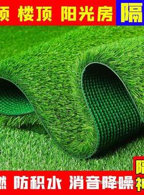 造草坪铺垫楼顶热假草皮塑料地毯玻璃光房户外阳82910人阳台隔垫