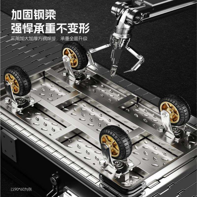 叠钢板小推车家拉货手推车搬运车用板车便携拖车Py5MfnQt折小拉车