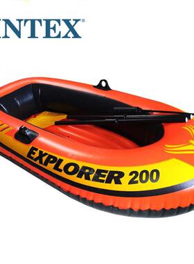 itex58331探险者二船人充气皮划艇手船漂流划n船PVC现货58331水上