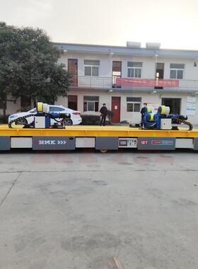 万向电操作重型无轨平胶轮车热压成型PZX动无轨重车原料周转无承