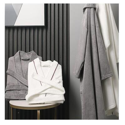 酒浴纯棉吸水速干薄款睡店洗完澡穿的浴巾女可穿式浴衣袍男春6943