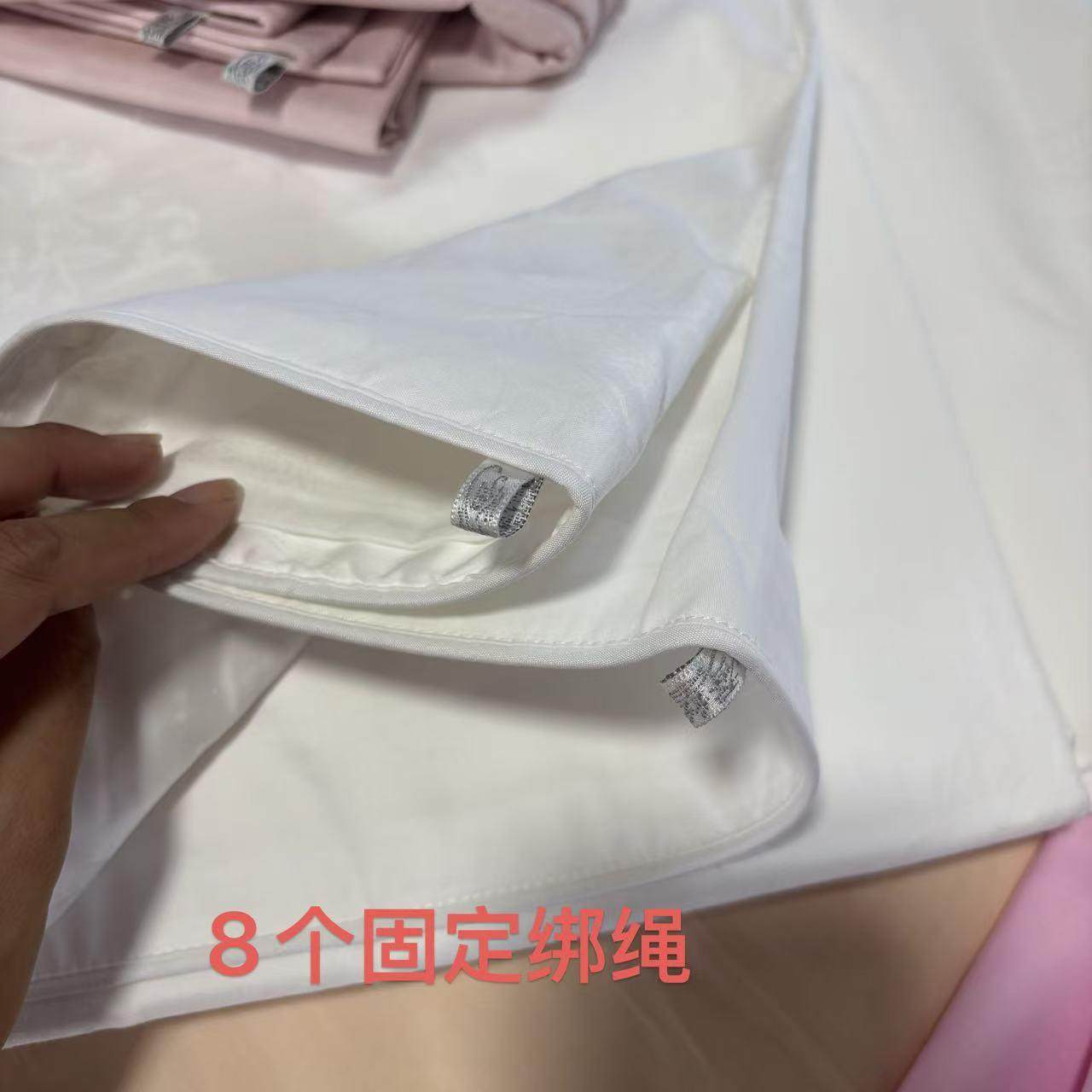 全棉蚕丝被内胆套内贡缎加密棉胎1474#里被拉布链子母壳衬被套