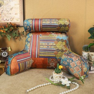 美式 床头靠枕大靠背垫护腰护颈腰靠垫飘窗台沙发孕妇喂奶老人靠背