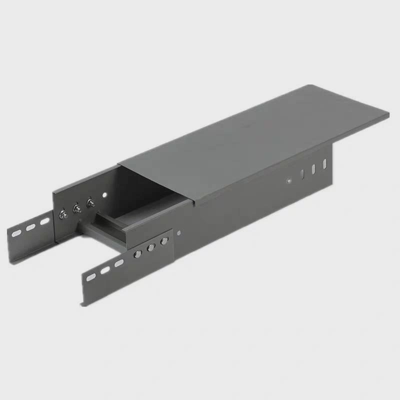 喷塑防火热镀锌桥架不锈钢大跨距弱电槽式梯式明装线槽200x100