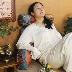 美式 床头靠枕大靠背垫护腰护颈腰靠垫飘窗台沙发孕妇喂奶老人靠背
