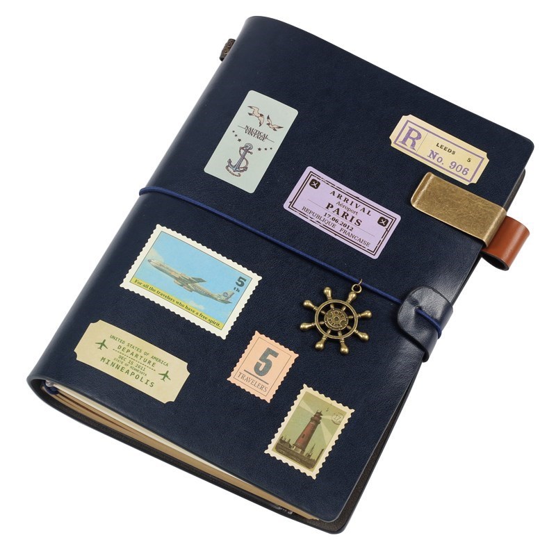 A5记事本小清新笔记本文具手帐本定D制LOGO手记账本日记本子活页