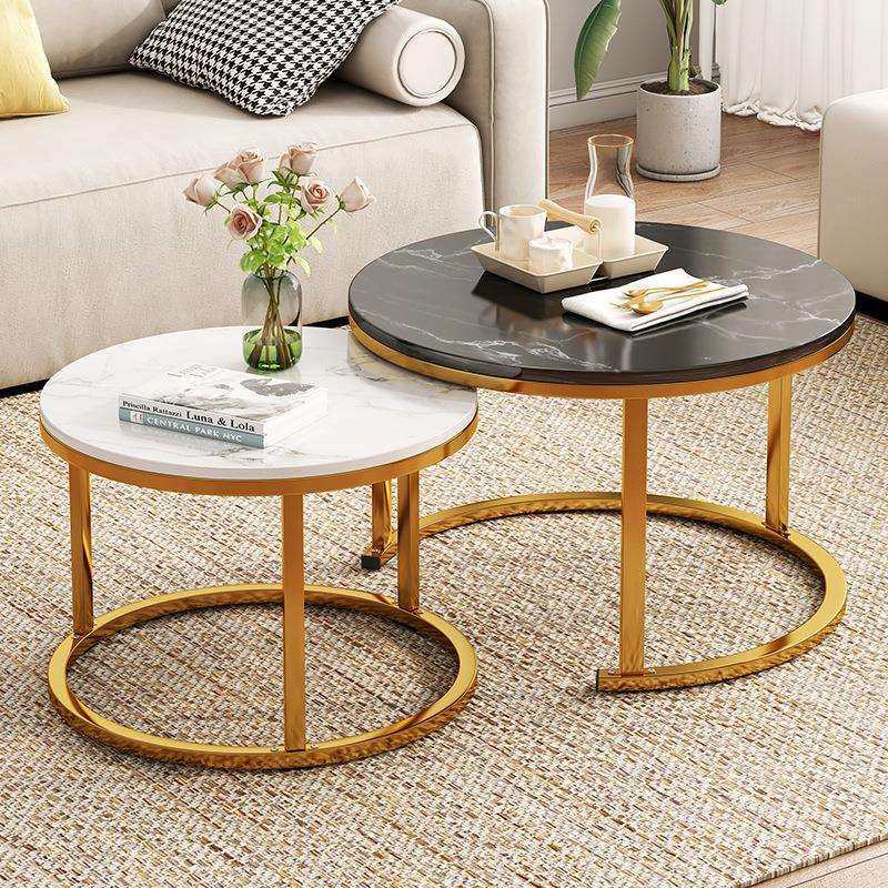 茶几客厅家用圆桌子简约现代小户型沙发边几创意轻奢北欧阳台茶台