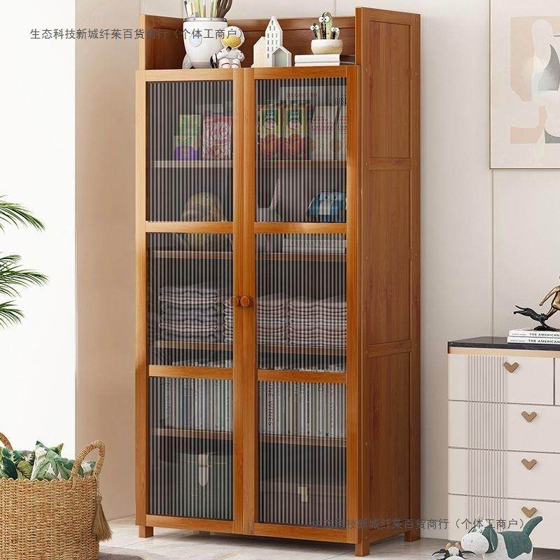 收纳柜餐边柜家用卧室厨房置物架橱柜子靠墙简易多层储物柜整理柜,3C数码配件,USB灯,淘宝优惠券,粉丝福利购,淘宝优惠卷