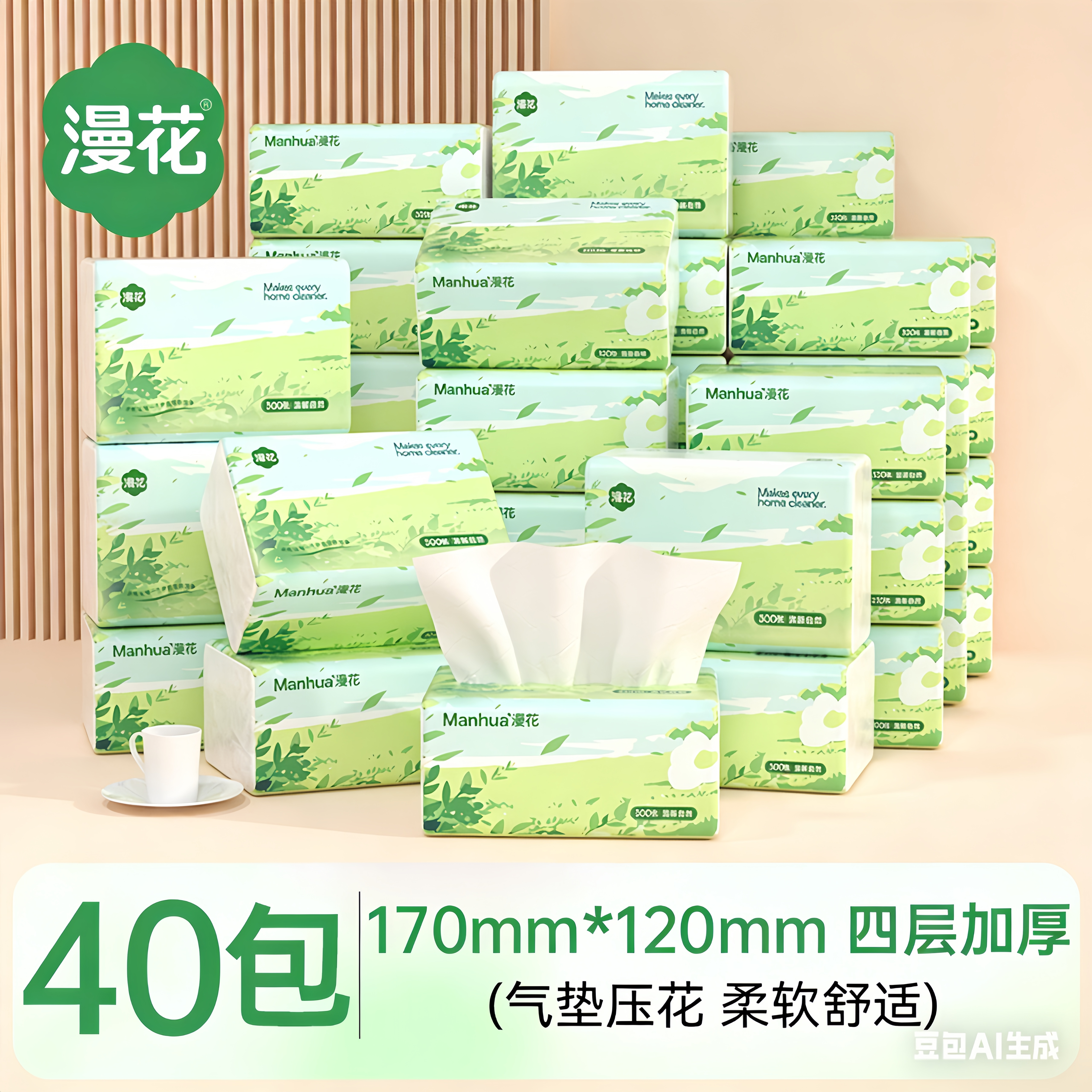 漫花抽纸医护级大包母婴卫生纸面巾纸餐巾纸厨房湿纸抽保湿纸整箱,洗护清洁剂/卫生巾/纸/香薰,保湿纸巾/乳霜纸/云柔巾,淘宝优惠券,粉丝福利购,淘宝优惠卷