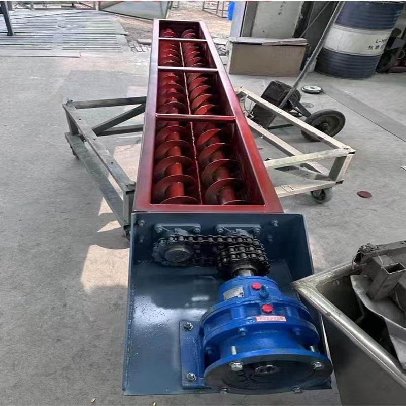 U型无轴螺旋输送机输送污泥粪便污水餐厨垃圾饲料刮板机高效环保,搬运/仓储/物流设备,输送机,淘宝优惠券,粉丝福利购,淘宝优惠卷