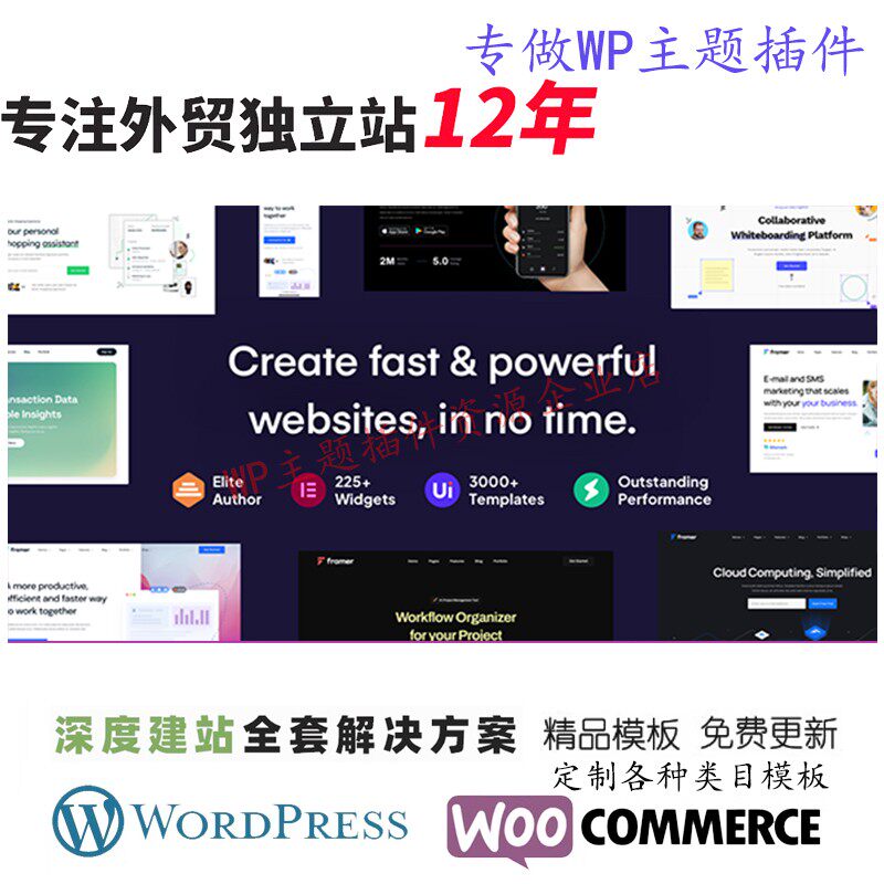 Framey - 初创企业和 SaaS WordPress 主题小型企业网站企业网站