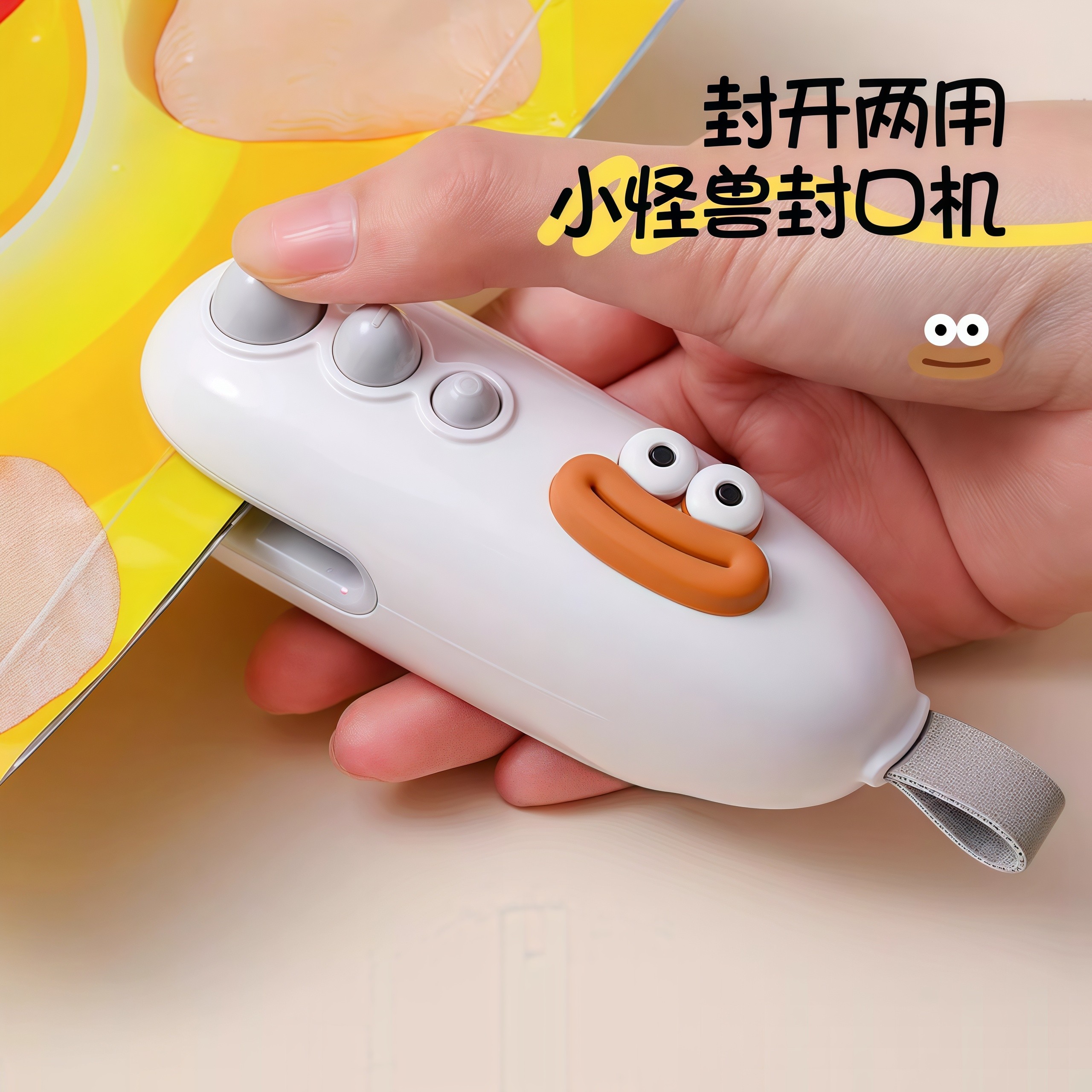 封口机小型家用迷你塑封机零食塑料袋食品保鲜封口器热密封机神器